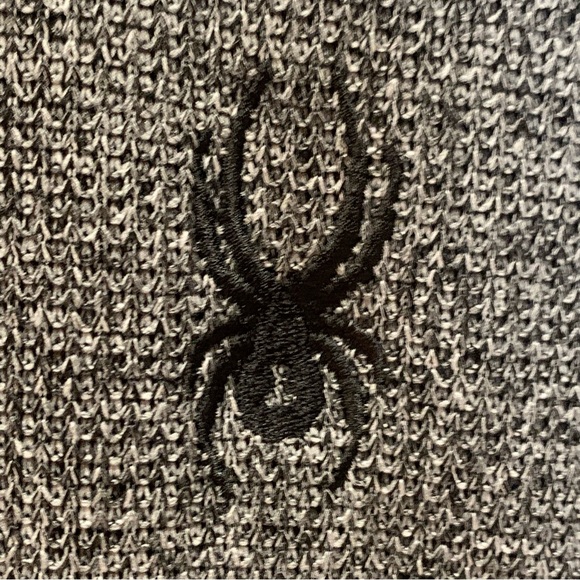 Spyder Men's Outbound 1/2 Zip Gray Pull Over Jacket / Sweater sz L - Picture 4 of 15